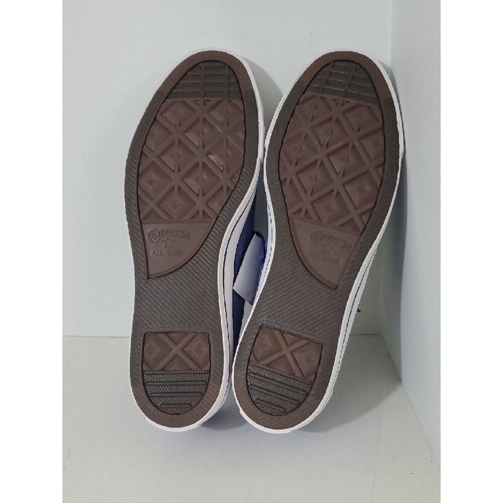 Converse CTAS Men's Suede Canvas Low Top Sneakers Indigo Size 10 NIB - Picture 7 of 10